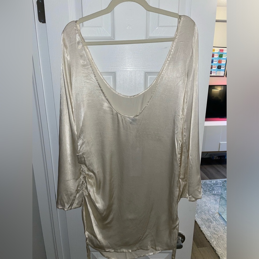 SNDYS satin dress! New with tags
